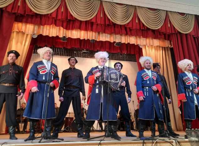 Концерт ансамбля «Казачья застава» в р.п. Земетчино